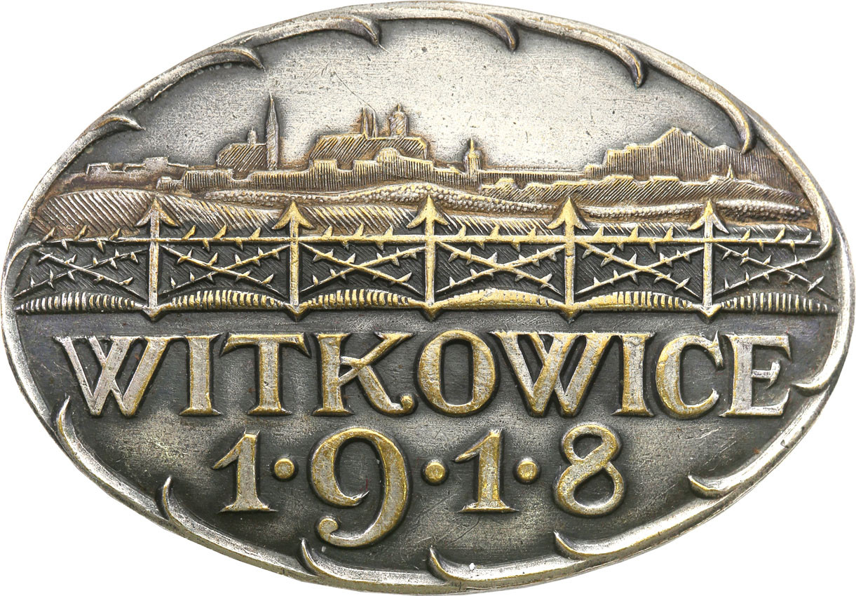 II RP. Odznaka pamiątkowa Witkowice 1918
